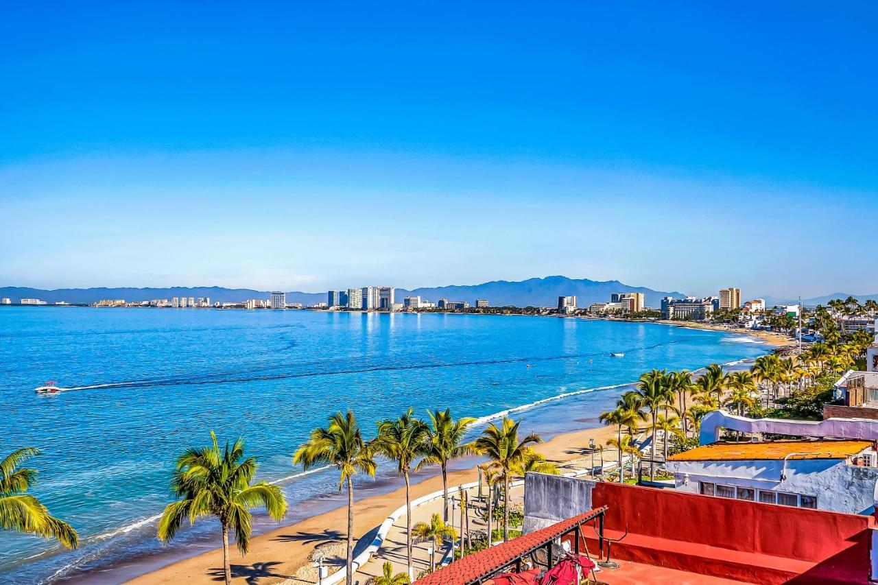 Malecon Beach Side Downtown Condo Puerto Vallarta Dış mekan fotoğraf